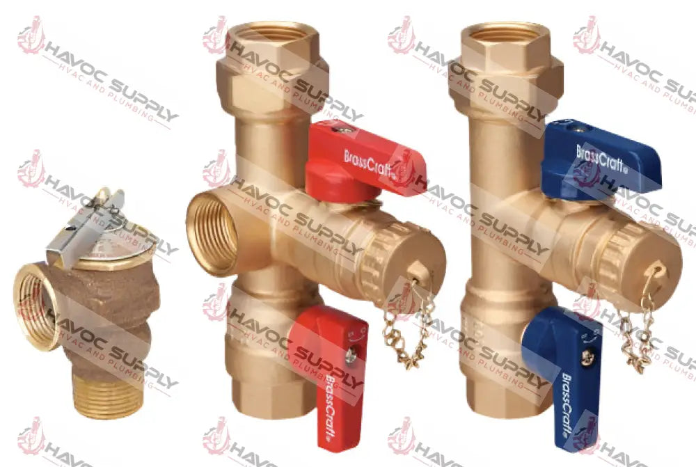 TWV30RX - 3/4" TANKLESS WATER HEATER SERVICE VALVE KIT - SO - HAVOC SUPPLY, LLC