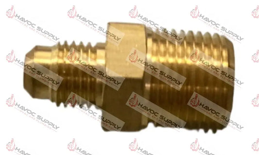 U14C - 1/4F X 3/8MIP STRAIGHT ADAPTER - HAVOC SUPPLY, LLC