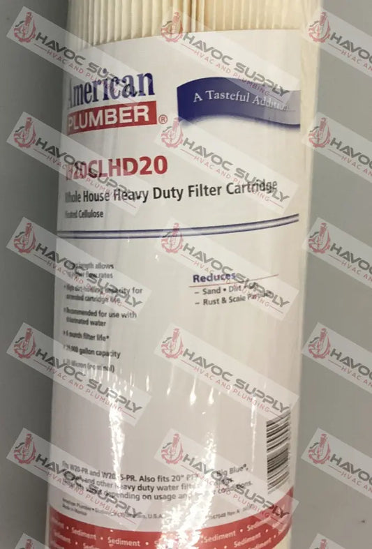 W20CLHD20 - 20" 20 MICRON WATER FILTER CARTRIDGE - HAVOC SUPPLY, LLC