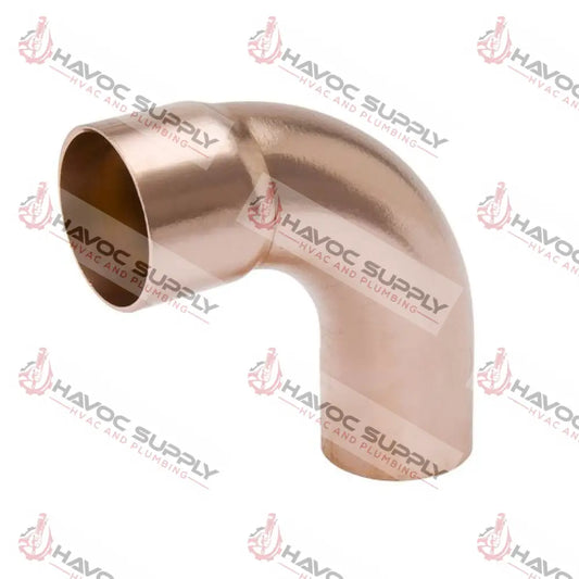 W2350 - 1-3/8" COPPER LONG RADIUS 90 DEGREE STREET ELBOW - HAVOC SUPPLY, LLC