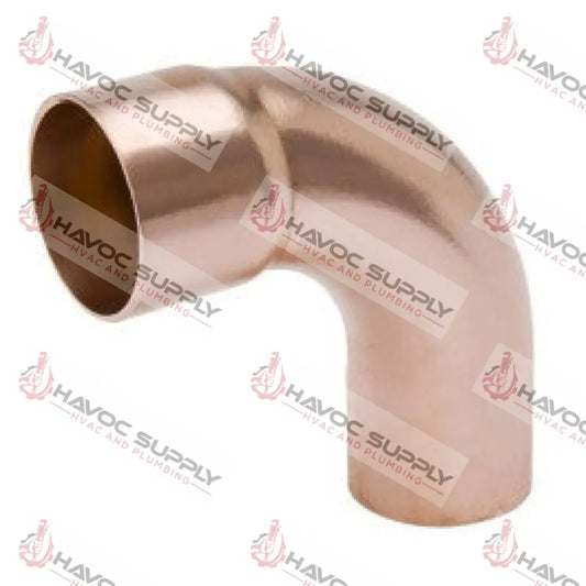 W2817 - 1/2" COPPER LONG RADIUS 90 DEGREE STREET ELBOW - HAVOC SUPPLY, LLC