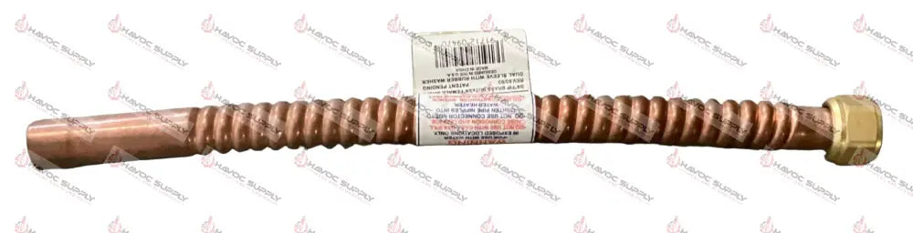 WATER HEATER CONNECTOR - SWEAT 18" - HAVOC SUPPLY, LLC