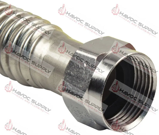 WATER HEATER FLEX STAINLESS 18" - HAVOC SUPPLY, LLC