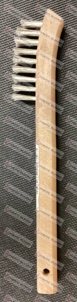 WOOD HANDLE WIRE BRUSH - HAVOC SUPPLY, LLC